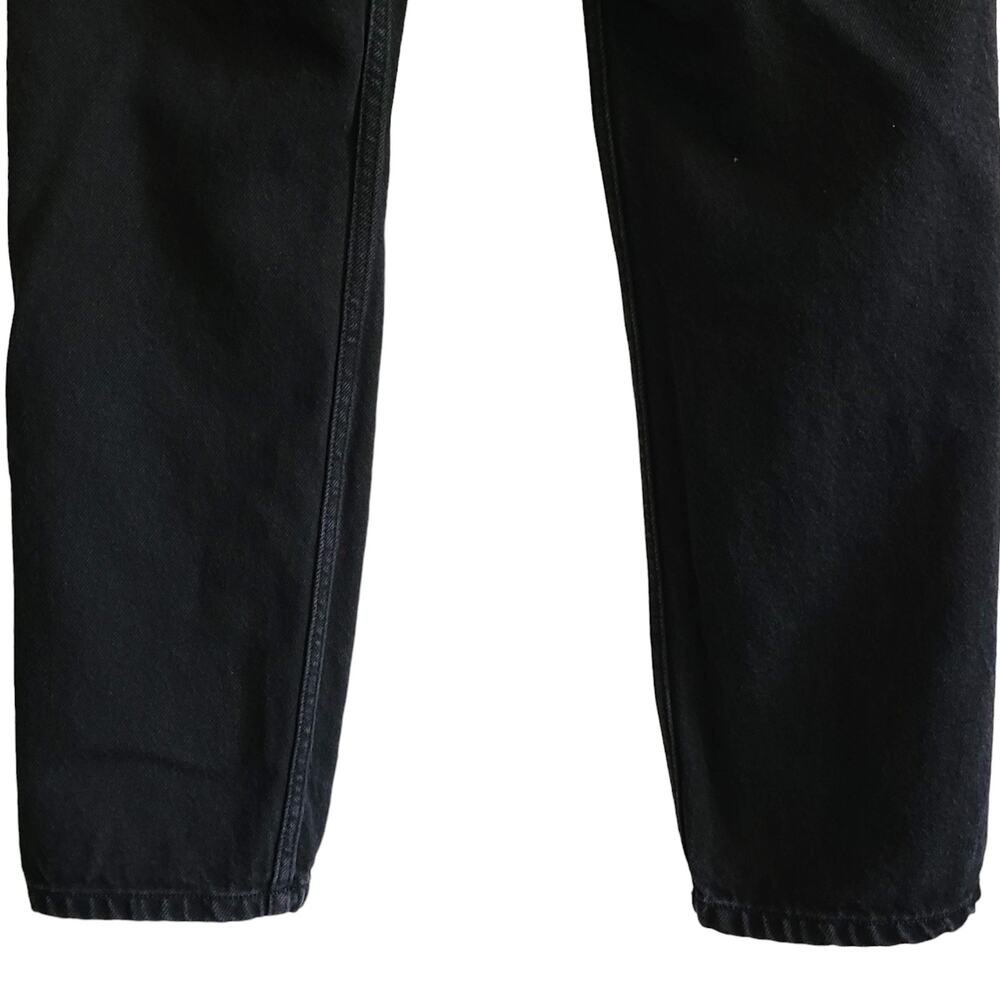 REFORMATION JEANS Black Seattle Wash Button Fly Straight Leg Jeans Women's 25P - Picture 8 of 12